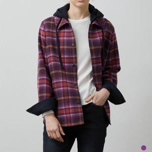 올리비아로렌 MG01 캐주얼 체크 블라우스_ VVBNL4W9391