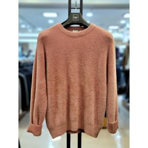 바쏘옴므 세이브존03 바쏘옴므 24FW 부클 FUR 니트 스웨터 WSAGY3WR59AA