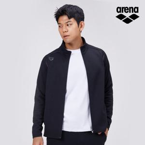 아레나스포츠 유니 사이드 배색 트레이닝 자켓 S3FC1SJ01BLK