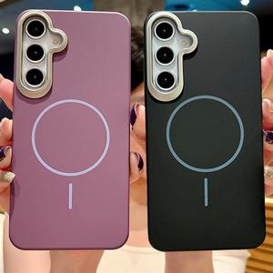 갤럭시A32 4G LTE 하드 맥세이프 메탈 카메라프레임 매트 케이스