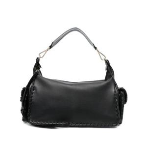 끌로에 여성 블랙 라지 바게트 숄더백 CHC22WS226I95 NAHIR001