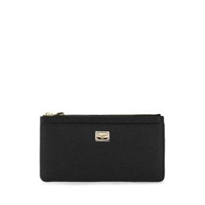 돌체앤가바나 여성 블랙 레더 동전 지갑 BI1265A1001 80999