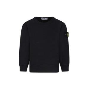 스톤아일랜드 남아 블랙 스웨트셔츠 811661320K_V0029