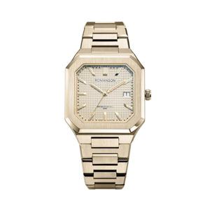 [마션틴트(잡화)][로만손] 오디에 옥타고논 스퀘어 남성 메탈시계 RWTMMM6BS001GOGO0