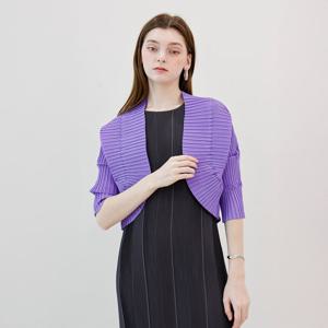 [요이츠] 커브 플로우 플리츠 볼레로 자켓_YJ04WNPJK08