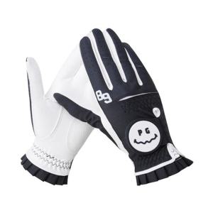 파리게이츠골프장갑 NQC 521E1GV001_NA 여성 스마일 & 플로럴 벨크로 양손 장갑