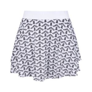 M 파리게이츠골프스커트 NQC 521E1PC181_WH 여성 이중 레이어 플레어 큐롯 스커트