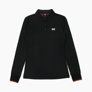 PXG골프긴팔티 JQJ PJPCW2102-21 WOMENS BUTTON COLLAR LONG-SLEEVE