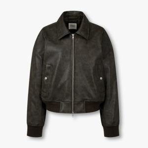 [톰보이]신세틱 레더 블루종 점퍼 (9176161971)