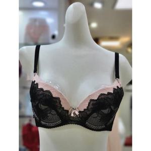 비너스슈 세이브존08 비너스슈 플로럴 투톤 레이스 몰드브라 YBR2852(BK)