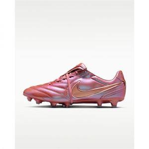 나이키 티엠포 리게라 프로 LE 천연 잔디 로우 탑 클리트 축구화 - 메탈릭 레드 브론즈메탈릭 로즈 골드 IO9607-960 312292 (IO9607-960)