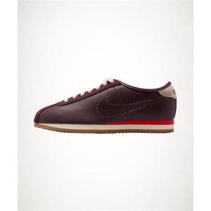 NIKE 코르테즈 레더 W - 버건디 크러시 코코넛 밀크 검 미디엄 브라운 라이트 크림슨 HQ1841-601 1526640
