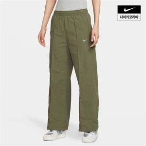 나이키 스포츠웨어 에브리씽 우븐 여성 미드라이즈 오픈 헴 팬츠 FQ3589-222 320330