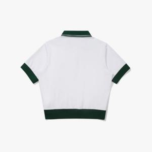 디아도라반팔티 AQS D5122TTS36SWH 테니스 카라 반팔 티셔츠 우먼 WHITE