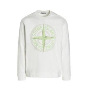 (명품) 스톤아일랜드 가먼트다잉 컴파스로고 자수 맨투맨