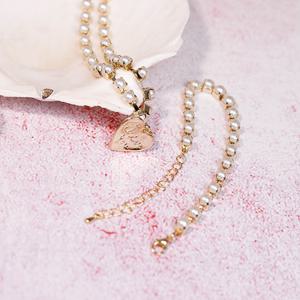 [폭스타일] 러블리 펄 라인 팔찌