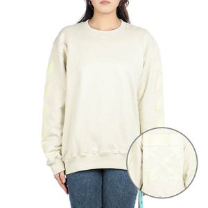 [오프화이트] (OWBA046F21JER001 0101) 여성 맨투맨