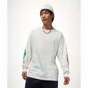 NIKE 조던 레어 에어 긴소매 티셔츠 M - 세일 브릴리언트 오렌지 IB3134-133 1528138