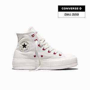 [컨버스공식] 척테일러 올스타 리프트 하츠 빈티지 화이트 A19058C