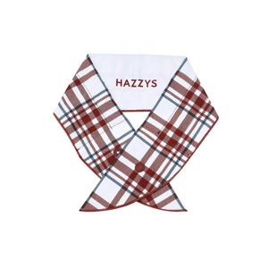 헤지스 골프 여성 25SS 와인 남녀공용 냉감 스카프 HWMU5E101D3