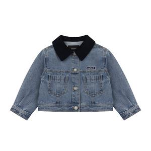 [티파니(정상)]데님 카라 배색 JK(T54KBK020)