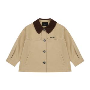 [티파니(정상)]BE 콤비 배색 트렌치(T54KBC010)