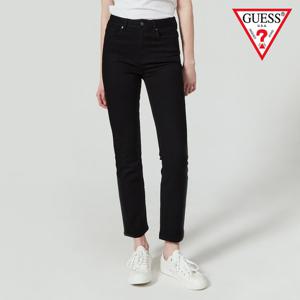 [게스(진)]여성 블랙 슬림 스트레이트 YN1D9030