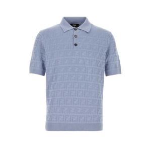 펜디 반팔 티셔츠 FZC162AUW0 F0U3X LIGHT BLUE