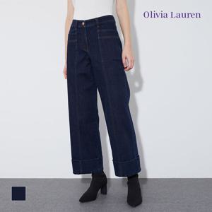 [올리비아로렌]와이드 데님 팬츠__VVCMP4S1161