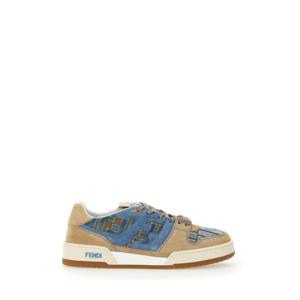 펜디 여성 블루 로우탑 스니커즈 8E8625_AOTHF1R7S