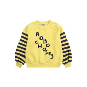 보보쇼즈 남아 옐로우 DIAGONAL 스웨트셔츠 B125AC039K_741