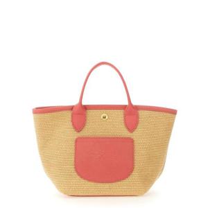 롱샴 여성 베이지 바캉스 토트백 10307_HGK633