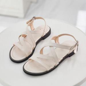 머랭고 세이브존08 소가죽 크로스오버 글래디에이터샌들 1.5cm M23M05LHU