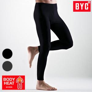 BYC 보디히트 겨울 남성 타이즈 내복 하의 보온 방한 발열 내의