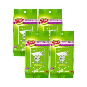 3M 정전기 청소포 표준형 30매 x 4개 밀대청소포 리필