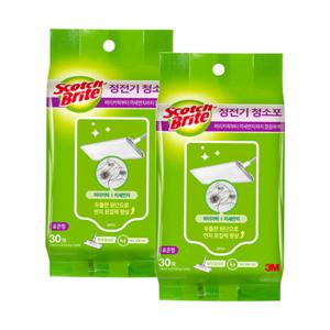 3M 정전기 청소포 (표준형) 30매 x 2개/ 부직포청소포