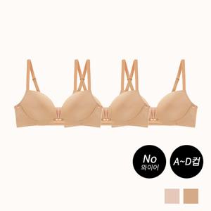 더블윙 노와이어 미니멀 브라 3매입(GSET352)