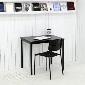 더조아 모던테이블 800 블랙 책상 식탁 다용도테이블