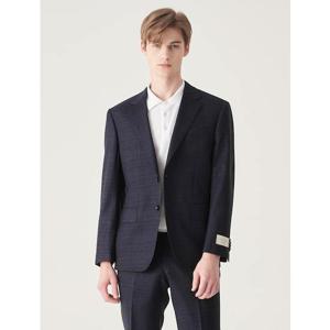 [로가디스]블루 울 체크 정장 재킷 RX1301N05P