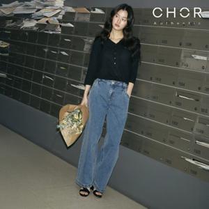 코어 어센틱 26SS 볼류믹 턱 데님