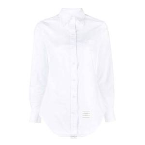 톰브라운 RWB 히든 트리밍 옥스포드 셔츠 화이트 FLL005E 06177 100