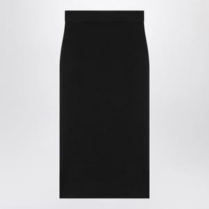 생로랑 하이웨이스트 리브 울 펜슬 스커트 809129Y76WQ 1000