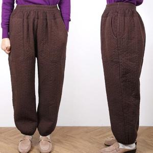 [할마마마] 방한누비몸빼바지 패딩안감 할머니옷0