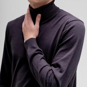 남자 여자 목폴라 폴라티 목티 터틀넥 검정 겨울 니트