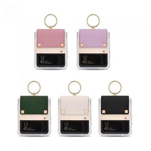 갤럭시 제트Z지플립1 2 3 4천연가죽 링고리케이스