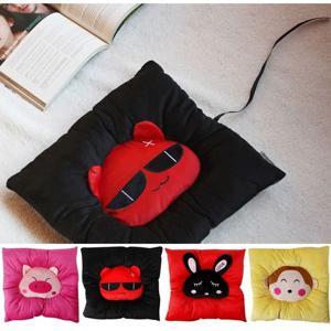 RT USB온열보온방석 캐릭터방석 택1 따뜻한방석