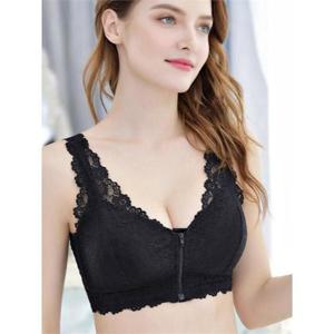 브라렛  노와이어브라 볼륨업 앞지퍼  데비누