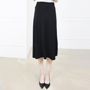 시원한 여름 여자 쿨 A라인 롱 스커트 빅사이즈