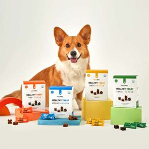 메디멀 헬씨트릿 4종 강아지 영양제 150g