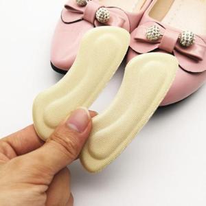 구두 발 뒤꿈치 보호 패드 패브릭 스티커 2P DD-10637